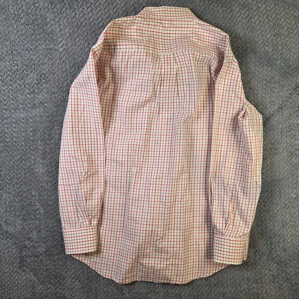 Peter Millar Men's Large Plaid Button Down Shirt Cotton Long Sleeve Golf‎ Casual - Picture 9 of 9